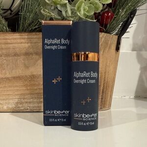 Skinbetter science new box AlphaRet Body Overnight Cream 15 ml exp